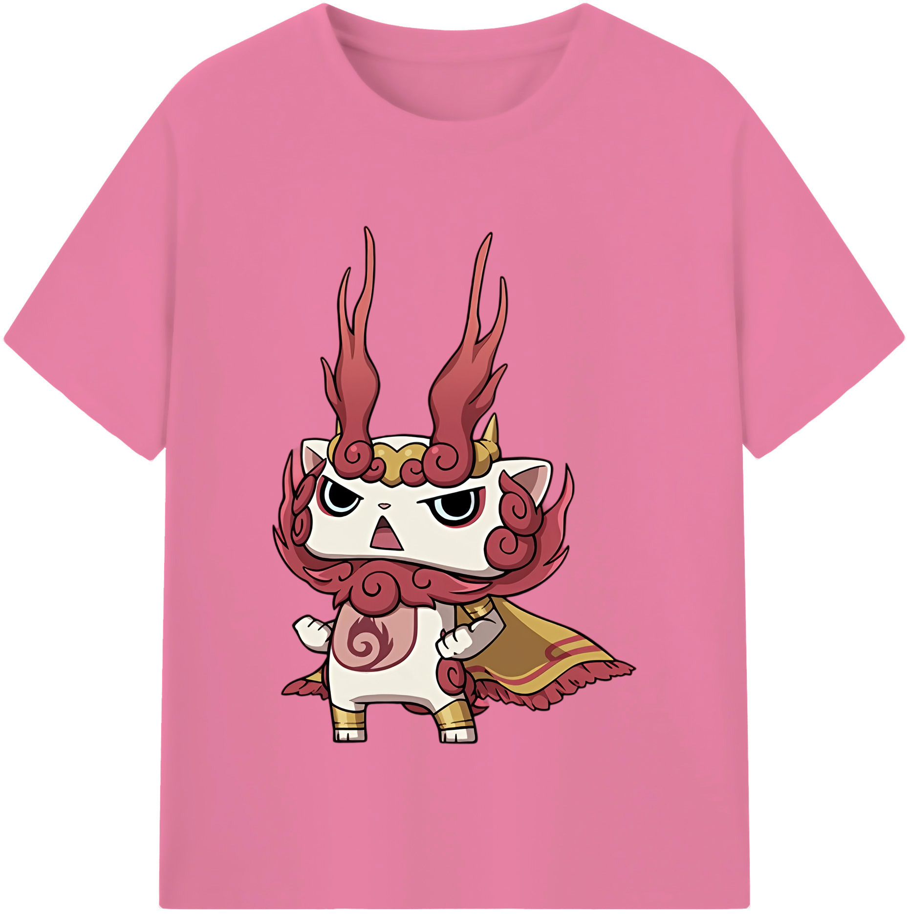 （画像用） 妖怪ウォッチ Yo-kai Watch 綿100％半袖Tシャツ（フロントプリント）